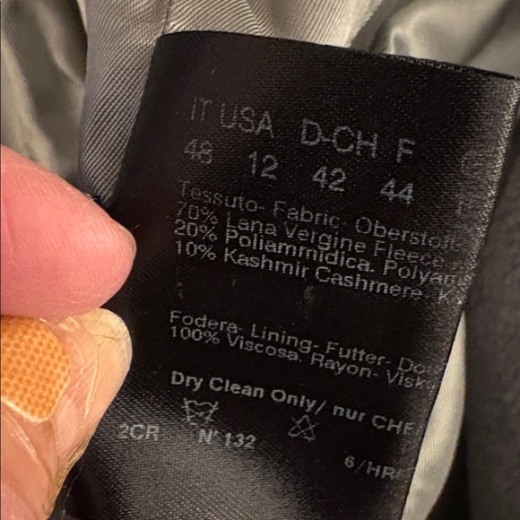 Cinzia Rocca Classic Belted Coat - Grey - Picture 6 of 6